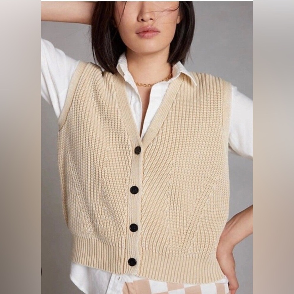 NWT Anthropologie demylee vest